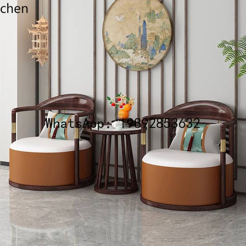 b18ebony leisure chair simple living room solid wood sofa Taishi chair three-piece set
b18ebony leisure chair simple living room solid wood sofa Taishi chair three-piece set