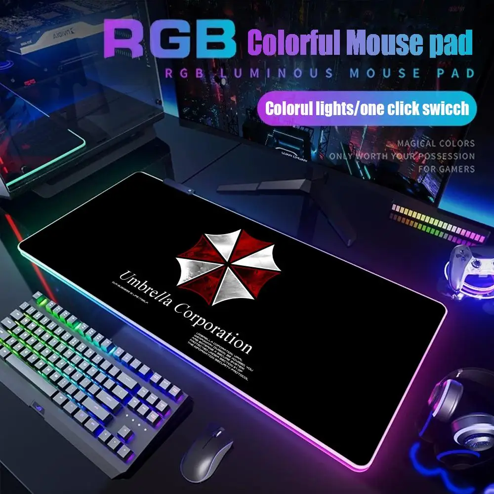 Game Umbrella Corporation Коврик для мыши Rgb Настольный коврик Подсветка Светодиодный коврик для мыши Настройка игровых аксессуаров Настольный коврик Большой коврик для мыши Подсветка
Game Umbrella Corporation Коврик для мыши Rgb Настольный коврик Подсветка Светодиодный коврик для мыши Настройка игровых аксессуаров Настольный коврик Большой коврик для мыши Подсветка
