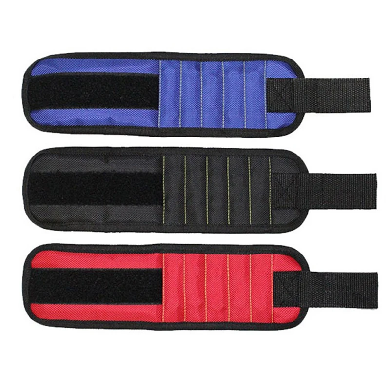 AT51-Magnetic Wrist Strap For Fixing Screws, Nails, Drill Wrist Strap Tool Fixing Belt Engineering Magnetic Adsorption Wrist
AT51-Magnetic Wrist Strap For Fixing Screws, Nails, Drill Wrist Strap Tool Fixing Belt Engineering Magnetic Adsorption Wrist