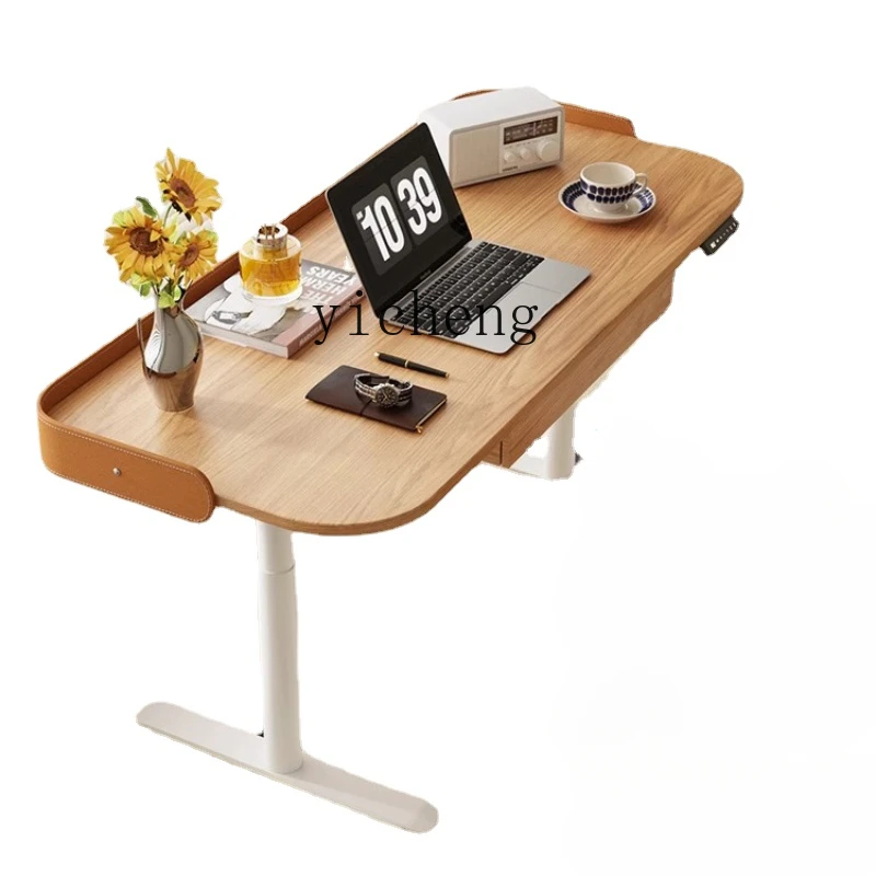Tqh Electric Lifting Desk Modern Minimalist Study Log Style Intelligent Dual-Motor Computer Desk
Tqh Electric Lifting Desk Modern Minimalist Study Log Style Intelligent Dual-Motor Computer Desk