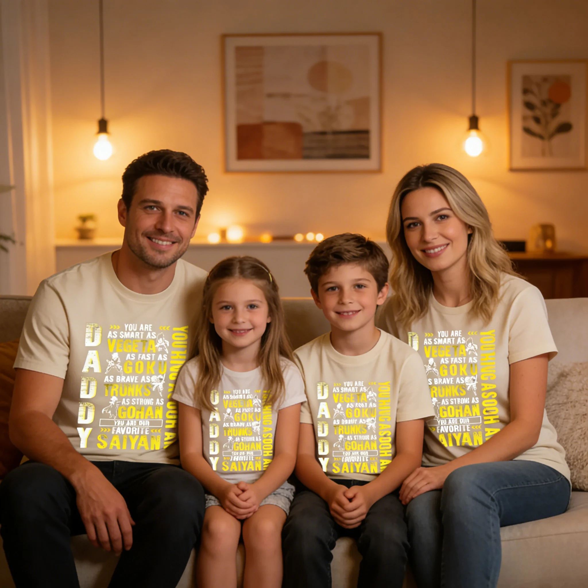 Летняя футболка 2026 в стиле ретро аниме Dragon Ball: комплект для родителей и детей с Вегетой, Гоку, Транксом, Гоханом. Повседневная свободная футболка для любимых Сайянов и пап.
Летняя футболка 2026 в стиле ретро аниме Dragon Ball: комплект для родителей и детей с Вегетой, Гоку, Транксом, Гоханом. Повседневная свободная футболка для любимых Сайянов и пап.