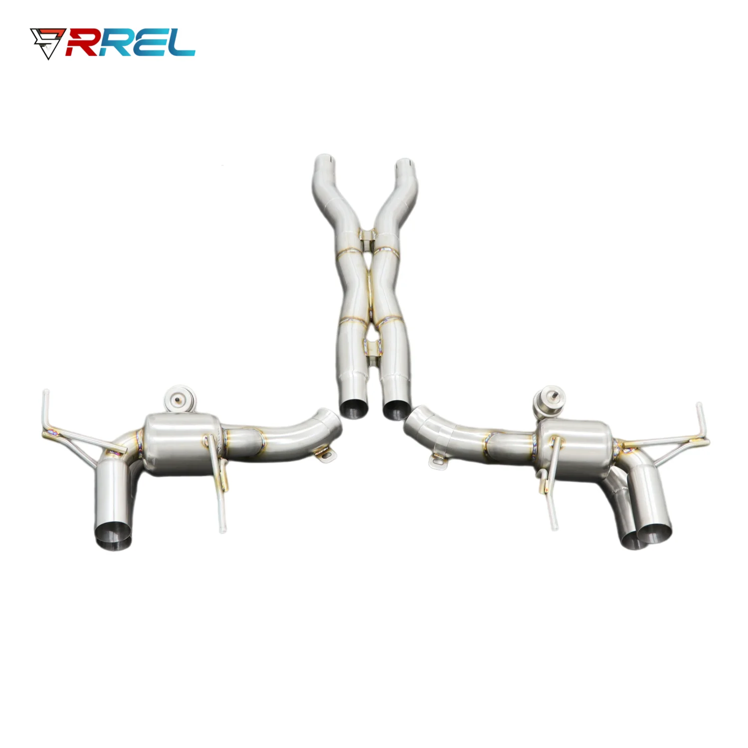 Stainless Steel Catback Exhaust Muffler with Vacuum Valve for California 4.3L Racing Modified Exhaust System
Stainless Steel Catback Exhaust Muffler with Vacuum Valve for California 4.3L Racing Modified Exhaust System