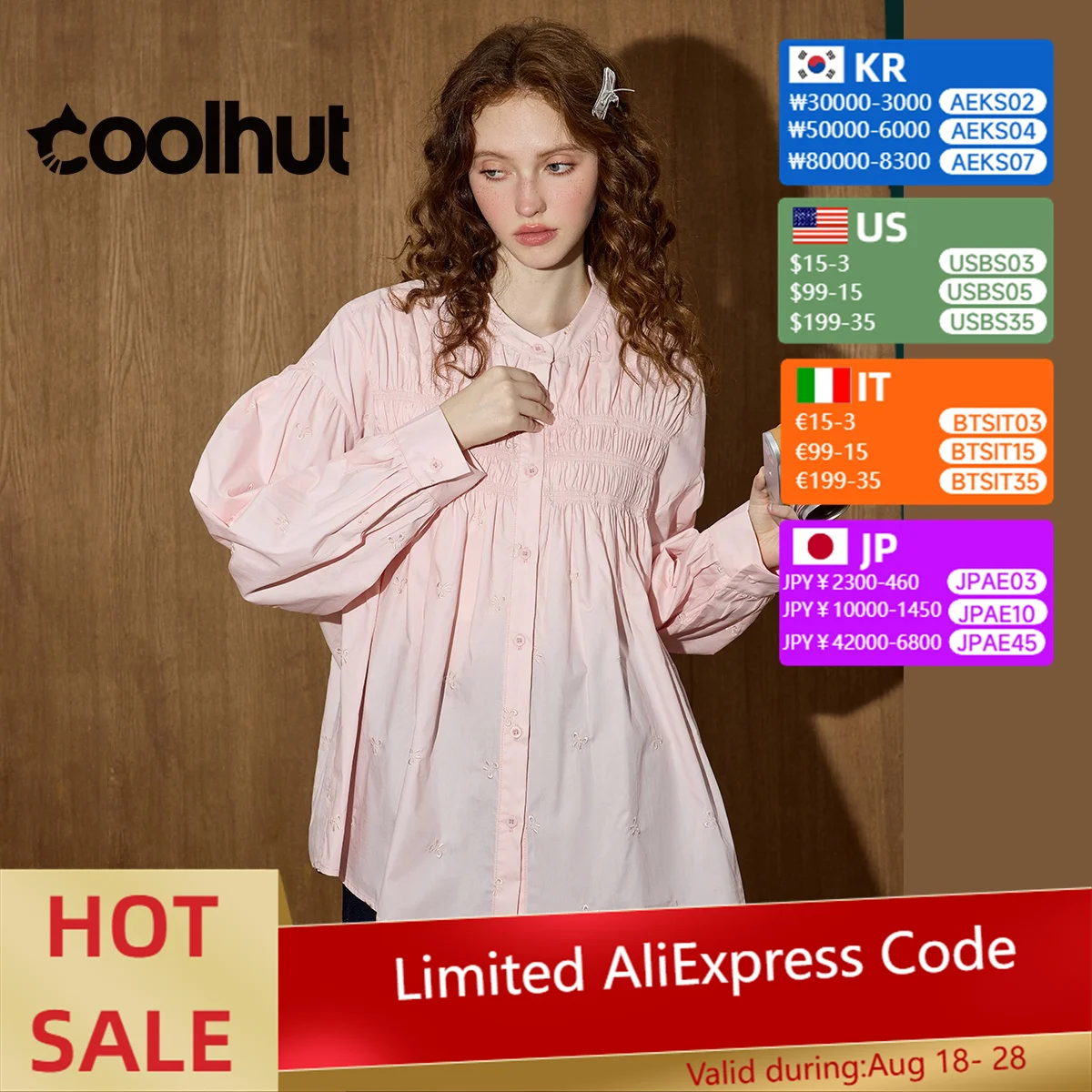 COOLHUT Women's Brand Shirts 2025 Pink Bow Blouse Long Sleeve Loose Fit Sweetheart Fall Shirt Niche Design Casual Feminine Top 
COOLHUT Women's Brand Shirts 2025 Pink Bow Blouse Long Sleeve Loose Fit Sweetheart Fall Shirt Niche Design Casual Feminine Top