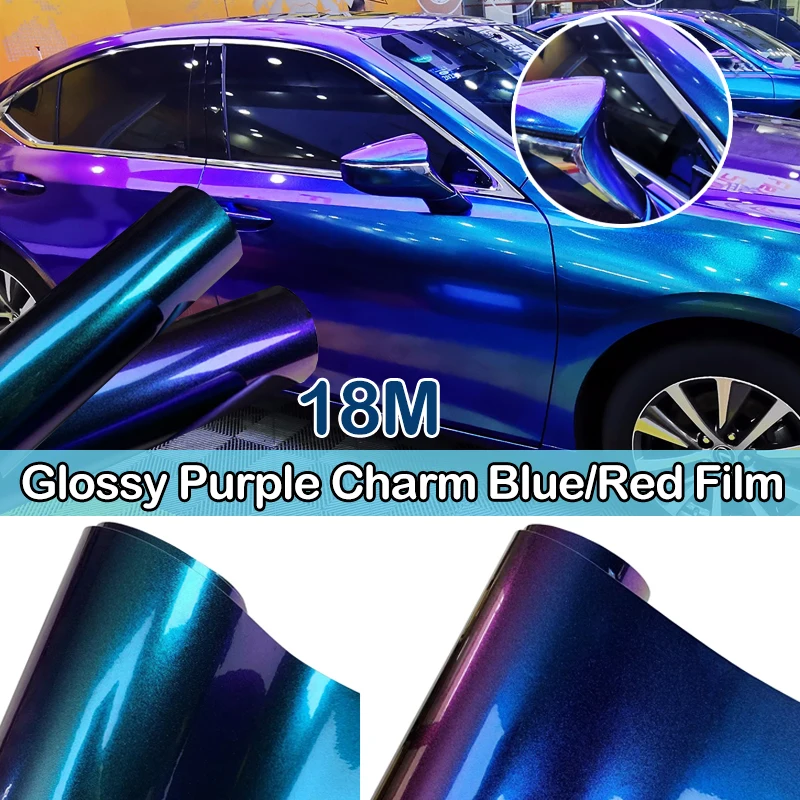Bright Mystical Red/Blue 152CMx18M Vinyl Film Waterproof Protective Film For Motorcycle/Car Body Modification DIY Accessories
Bright Mystical Red/Blue 152CMx18M Vinyl Film Waterproof Protective Film For Motorcycle/Car Body Modification DIY Accessories