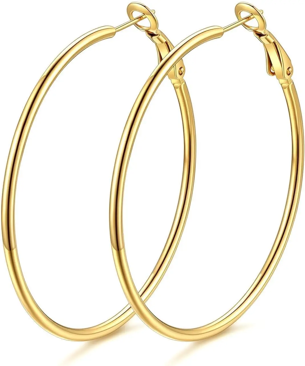 Arracadas Stainless Steel Earrings for Women 30/50/70/100 mm Diameter Hypoallergenic Elegant Jewelry for Women Girlfriend Gift
Arracadas Stainless Steel Earrings for Women 30/50/70/100 mm Diameter Hypoallergenic Elegant Jewelry for Women Girlfriend Gift