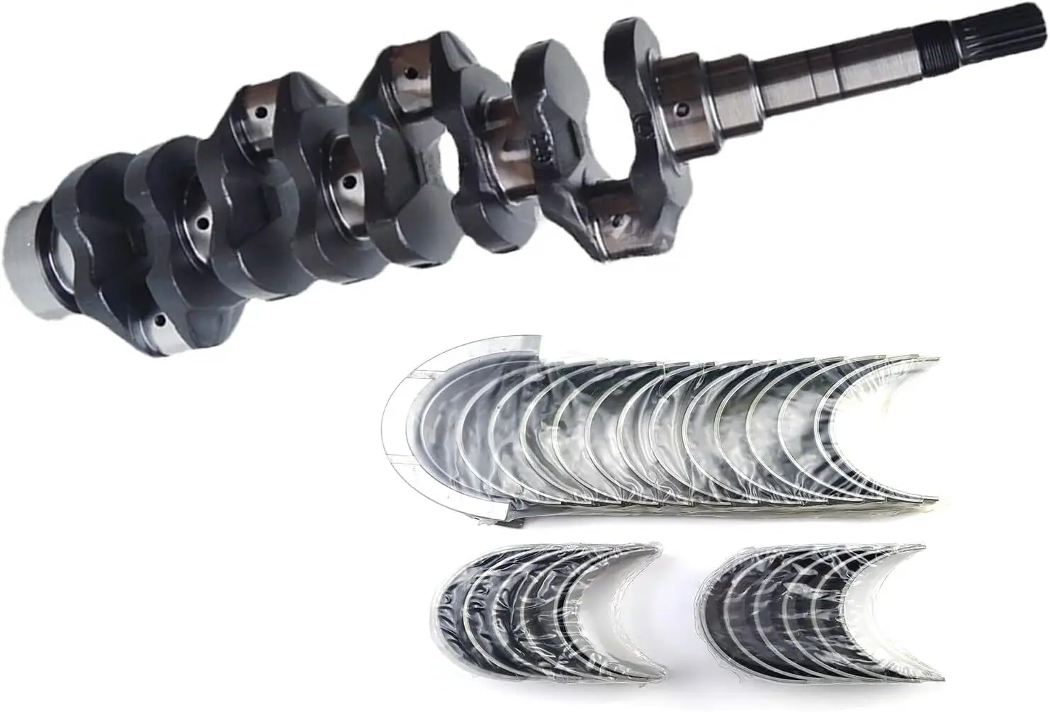 New Complete Crankshaft With Bearing Set 16641-23010 For Kubota V2203 Engine
New Complete Crankshaft With Bearing Set 16641-23010 For Kubota V2203 Engine