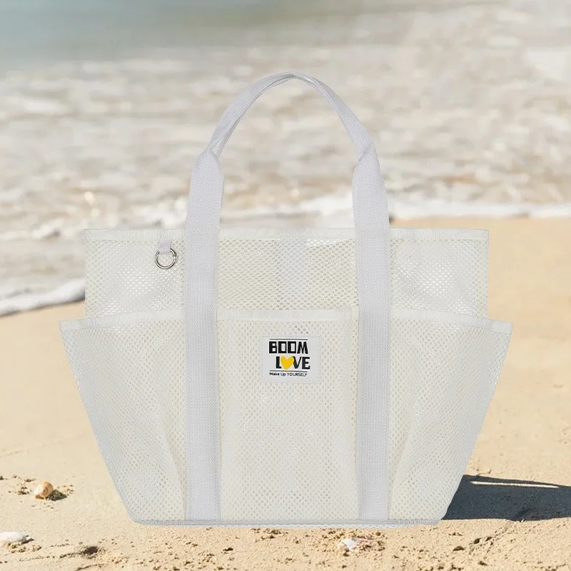 Пляжная сумка: удобная дорожная сумка для хранения купальников, портативная сетчатая сумка-тоут для спортзала, пляжного отдыха и плавания
Пляжная сумка: удобная дорожная сумка для хранения купальников, портативная сетчатая сумка-тоут для спортзала, пляжного отдыха и плавания