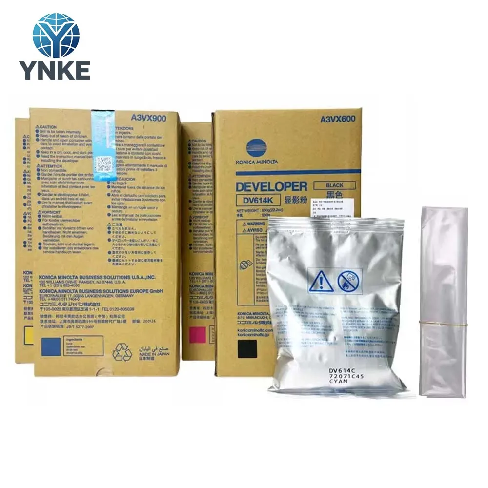 1PCS 100% Original DV614 Developer For Konica Minolta Bizhub C1060 C1060L C1070 C1070L C2060 C2070 C3070/L C3080 C4065 4070 4080
1PCS 100% Original DV614 Developer For Konica Minolta Bizhub C1060 C1060L C1070 C1070L C2060 C2070 C3070/L C3080 C4065 4070 4080