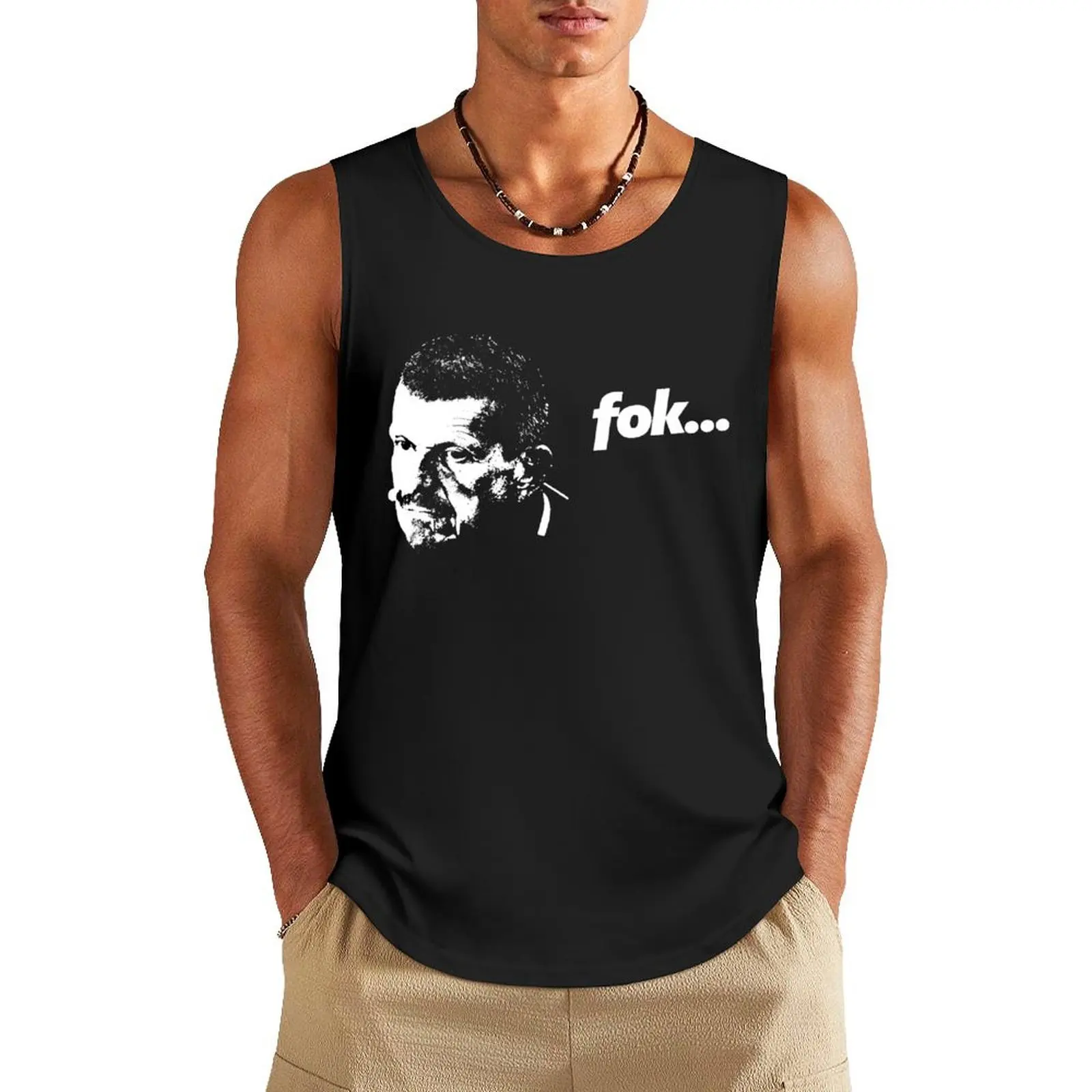Guenther Steiner funny Fok Tank Top Sports shirt man bodybuilding for men Men's sleeveless t-shirt
Guenther Steiner funny Fok Tank Top Sports shirt man bodybuilding for men Men's sleeveless t-shirt