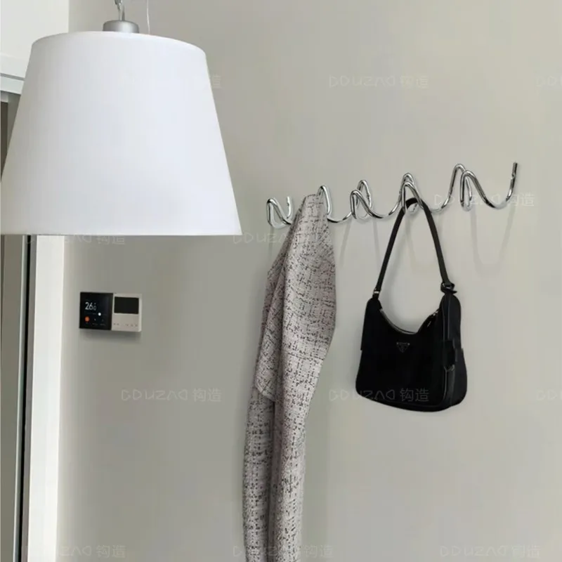 Customizable Minimalist Hooks Entry Bauhaus Coat Rack Wall Hanging Wall Behind Door Entryway Clothes Hat Hooks Electroplate
Customizable Minimalist Hooks Entry Bauhaus Coat Rack Wall Hanging Wall Behind Door Entryway Clothes Hat Hooks Electroplate