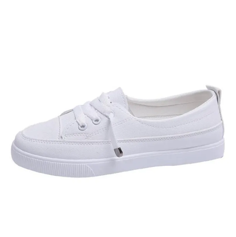 Size35-40 Low Platform Sneakers Women Shoes Female Pu Leather Walking Sneakers Loafers White Flat Slip On Vulcanize Casual Shoes
Size35-40 Low Platform Sneakers Women Shoes Female Pu Leather Walking Sneakers Loafers White Flat Slip On Vulcanize Casual Shoes