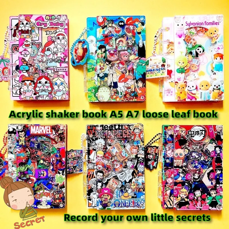 Акриловый шейкер A5 A7, дневник для подростков, справочник, заметки, отрывные листы, мультяшные милые трендовые анимационные элементы, канцелярские принадлежности «Любовь», подарок
Акриловый шейкер A5 A7, дневник для подростков, справочник, заметки, отрывные листы, мультяшные милые трендовые анимационные элементы, канцелярские принадлежности «Любовь», подарок
