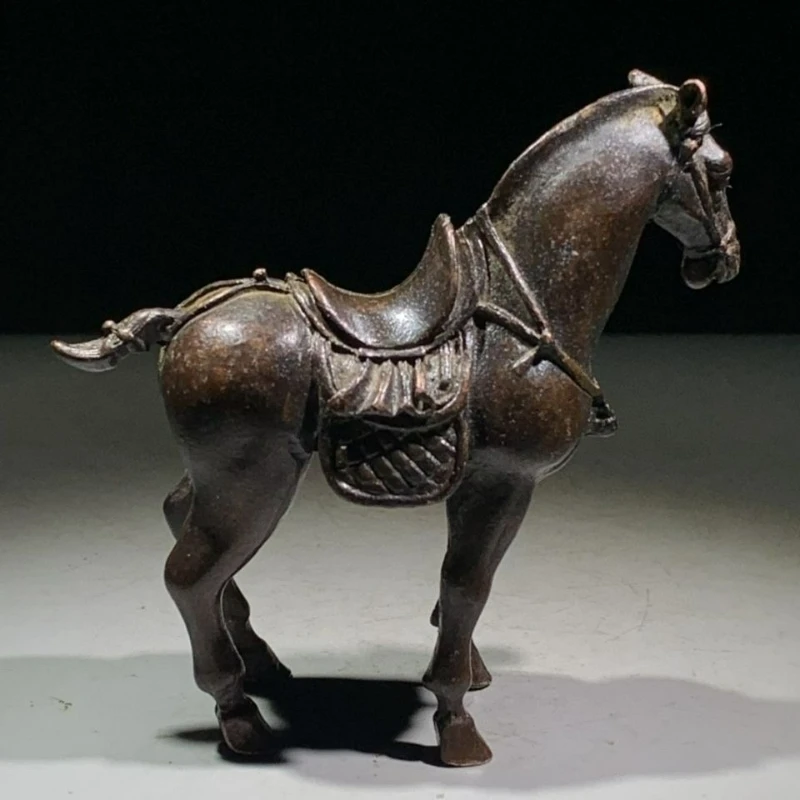 Antique Solid Antique Bronze Carving Tang Horse Creative Miniature Statue Personalized Home Ornaments Exquisite Craft Gifts
Antique Solid Antique Bronze Carving Tang Horse Creative Miniature Statue Personalized Home Ornaments Exquisite Craft Gifts