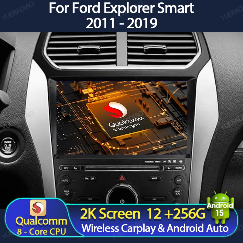 Android 15 Car Radio For Ford Explorer Smart 2011 - 2019 QLED Head Unit 4G WIFI 2DIN Multimedia Video Player BT Qualcomm NAVI
Android 15 Car Radio For Ford Explorer Smart 2011 - 2019 QLED Head Unit 4G WIFI 2DIN Multimedia Video Player BT Qualcomm NAVI