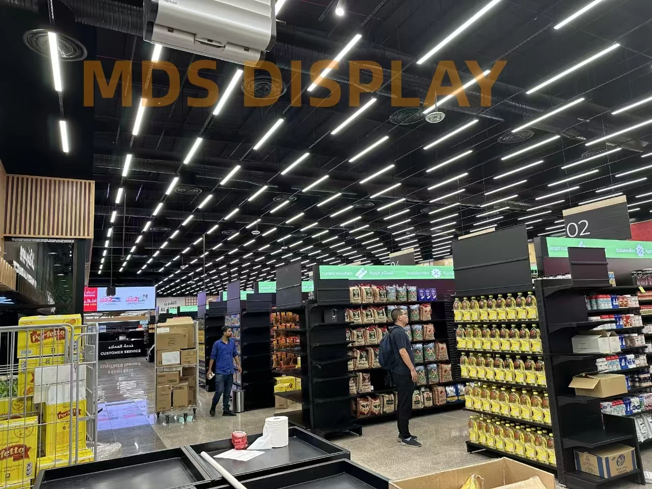 Shenzhen MDS indoor shelf LED display screen full color easy to install use mobile phone app to control for store supermarket
Shenzhen MDS indoor shelf LED display screen full color easy to install use mobile phone app to control for store supermarket