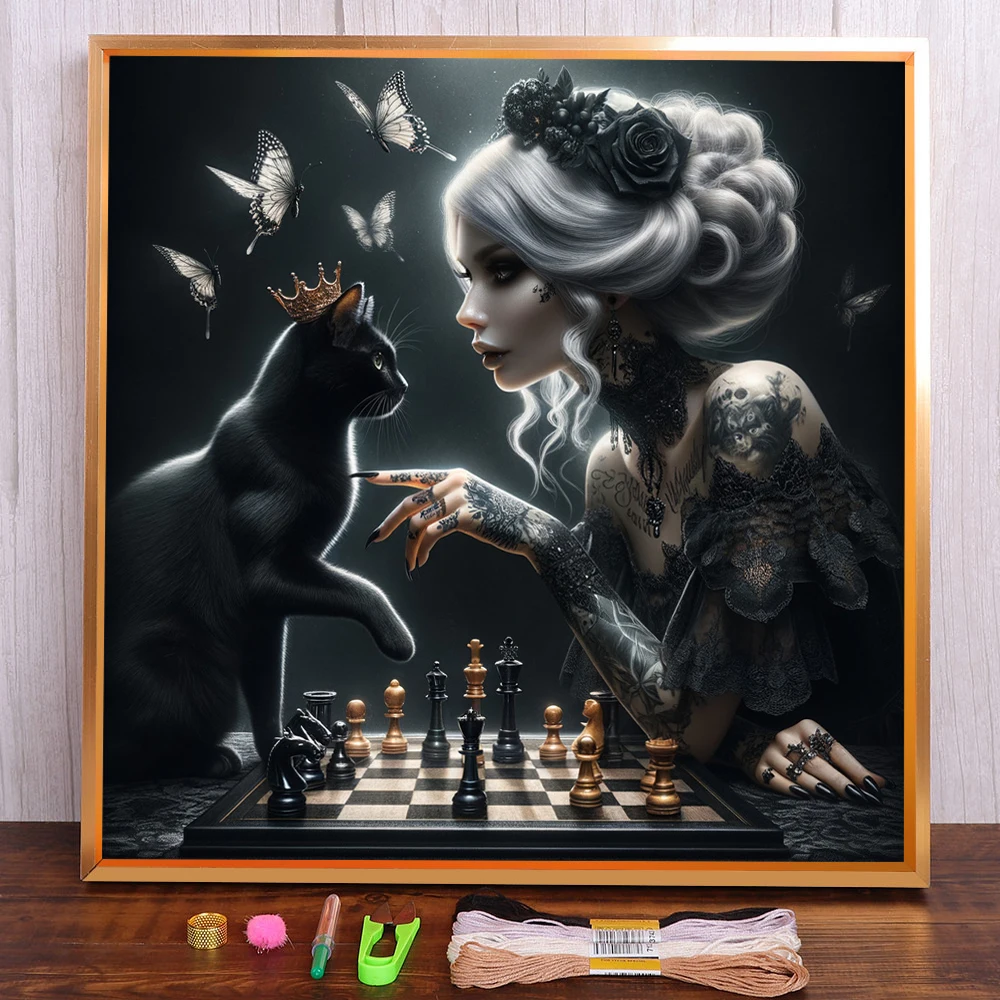 Portrait Girl Pre-Printed Cross-Stitch DIY Embroidery Full Kit Knitting Sewing Needlework Handmade Needle Home Decor Different
Portrait Girl Pre-Printed Cross-Stitch DIY Embroidery Full Kit Knitting Sewing Needlework Handmade Needle Home Decor Different