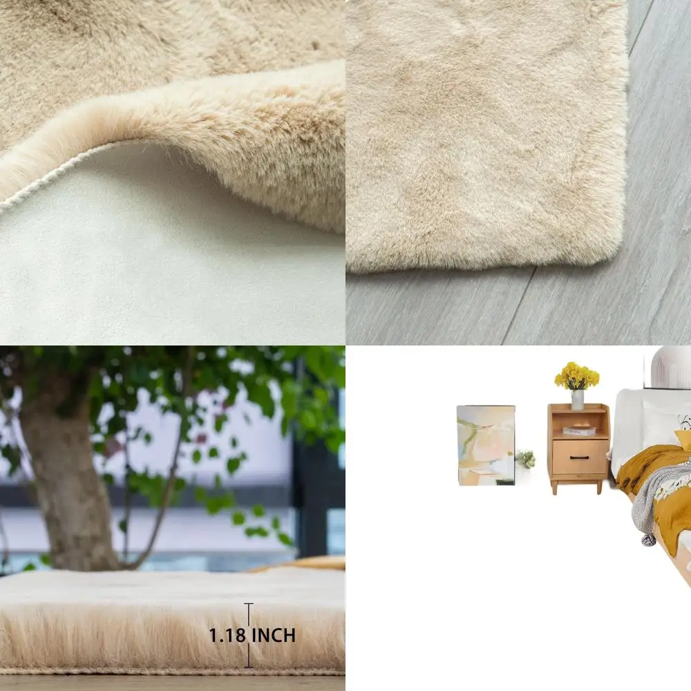 Светло-коричневый плюшевый лохматый коврик, 5x7 для спальни, гостиной или детской, моющийся и мягкий для домашнего декора
Светло-коричневый плюшевый лохматый коврик, 5x7 для спальни, гостиной или детской, моющийся и мягкий для домашнего декора