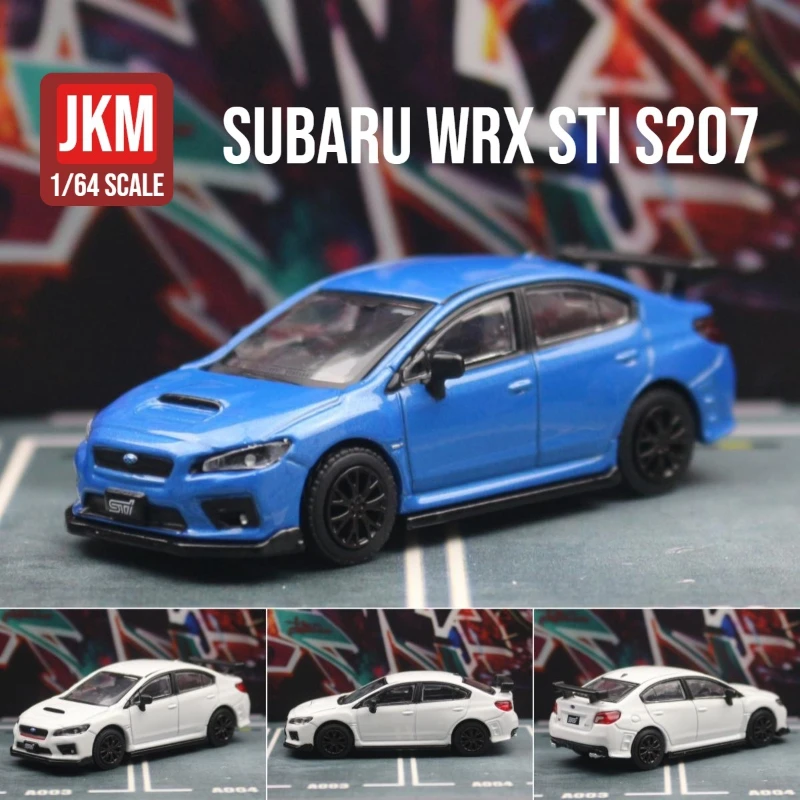 JKM 1:64 Subaru STI S207 супер модель спортивного автомобиля полностью сплав игрушечный автомобиль детский подарок на день рождения коллекция миниатюрный Voiture 
JKM 1:64 Subaru STI S207 супер модель спортивного автомобиля полностью сплав игрушечный автомобиль детский подарок на день рождения коллекция миниатюрный Voiture