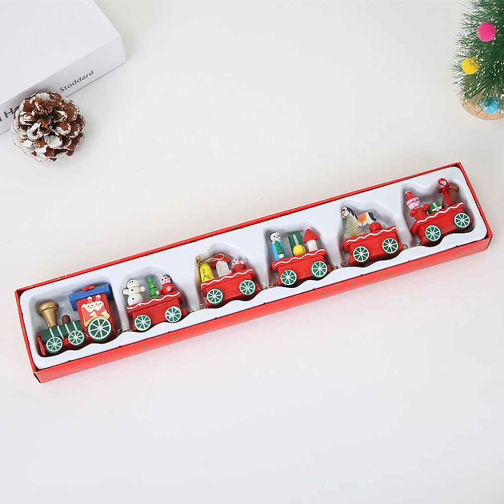 Wooden Christmas Decor Small Train nament Festival Party Decoration Desktop Home Holiday Theme Wood Train Decoration Party
Wooden Christmas Decor Small Train nament Festival Party Decoration Desktop Home Holiday Theme Wood Train Decoration Party