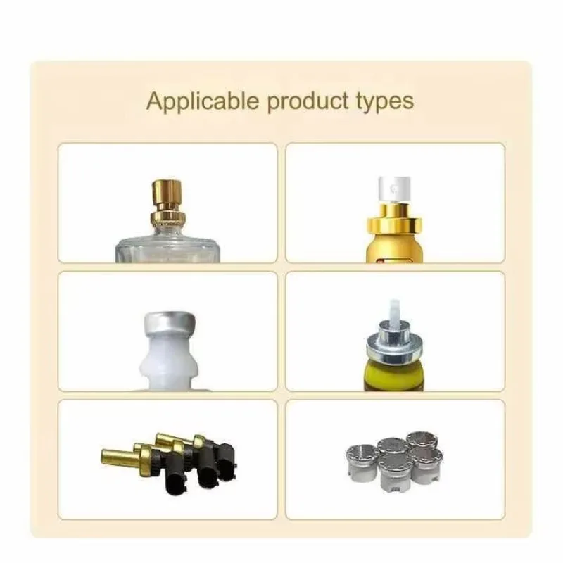 Semi-Automatic 13mm 15mm Glass Vial Perfume Bottle Capping Machine Metal & Plastic Packaging For Sealing Food & Perfume Bottles
Semi-Automatic 13mm 15mm Glass Vial Perfume Bottle Capping Machine Metal & Plastic Packaging For Sealing Food & Perfume Bottles