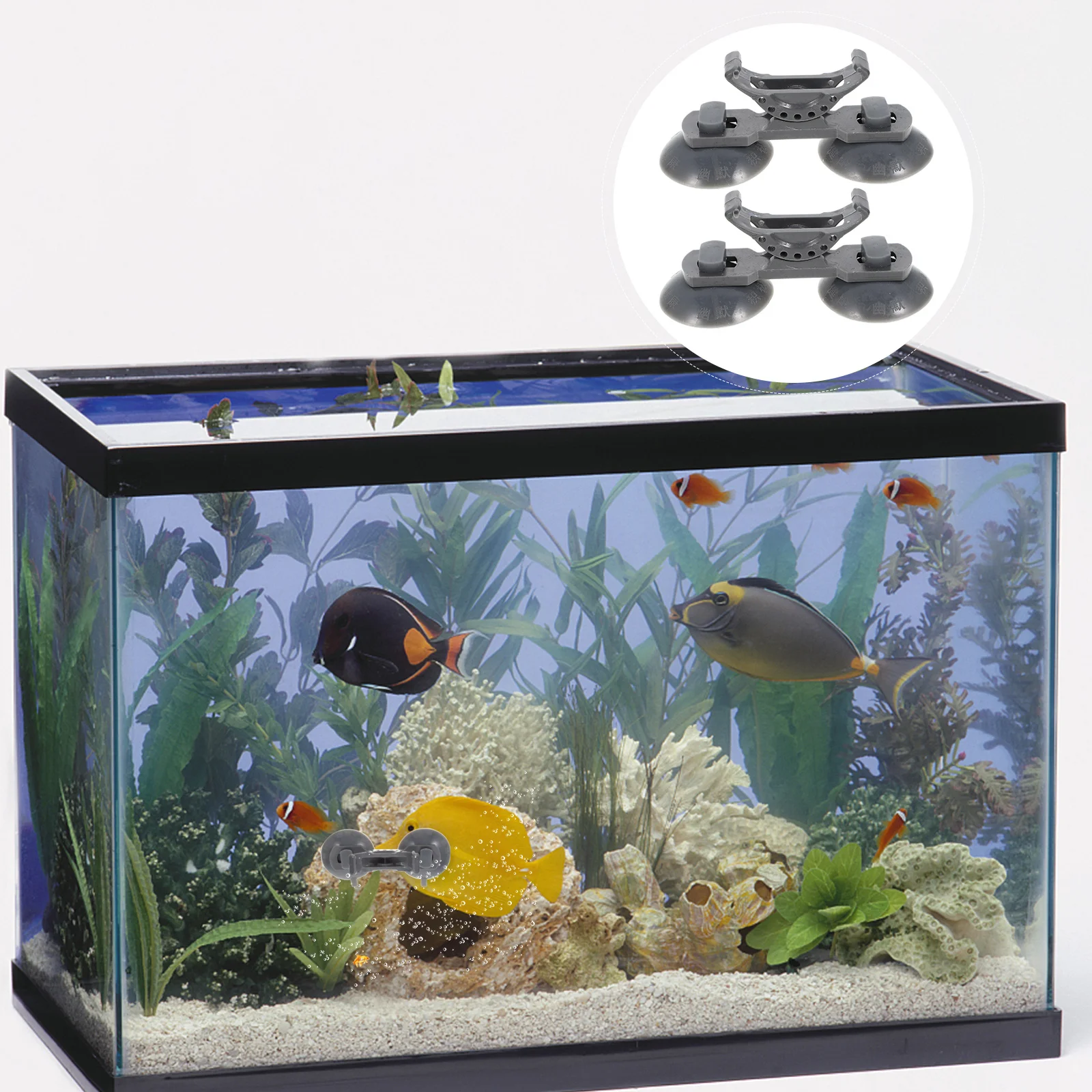 2Pcs Stand for Aquatic Light High Quality Plastic Fish Tank Lamp Support Bracket with Suction Cup Easy Installation
2Pcs Stand for Aquatic Light High Quality Plastic Fish Tank Lamp Support Bracket with Suction Cup Easy Installation