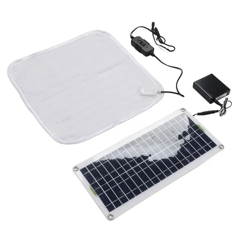 Solar Heating Blanket Heated Pet Warm Pad 50W Warming Pad Adjustable Temperature For Winter With Energy Storage Box
Solar Heating Blanket Heated Pet Warm Pad 50W Warming Pad Adjustable Temperature For Winter With Energy Storage Box
