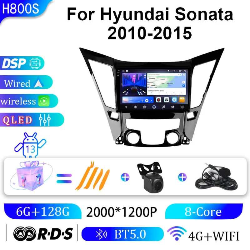 For Hyundai Sonata 2010 2011-2015 Car Intelligent Systems Android Car Player GPS WIFI Carplay 4G Car Radio Navigation Stereo
For Hyundai Sonata 2010 2011-2015 Car Intelligent Systems Android Car Player GPS WIFI Carplay 4G Car Radio Navigation Stereo