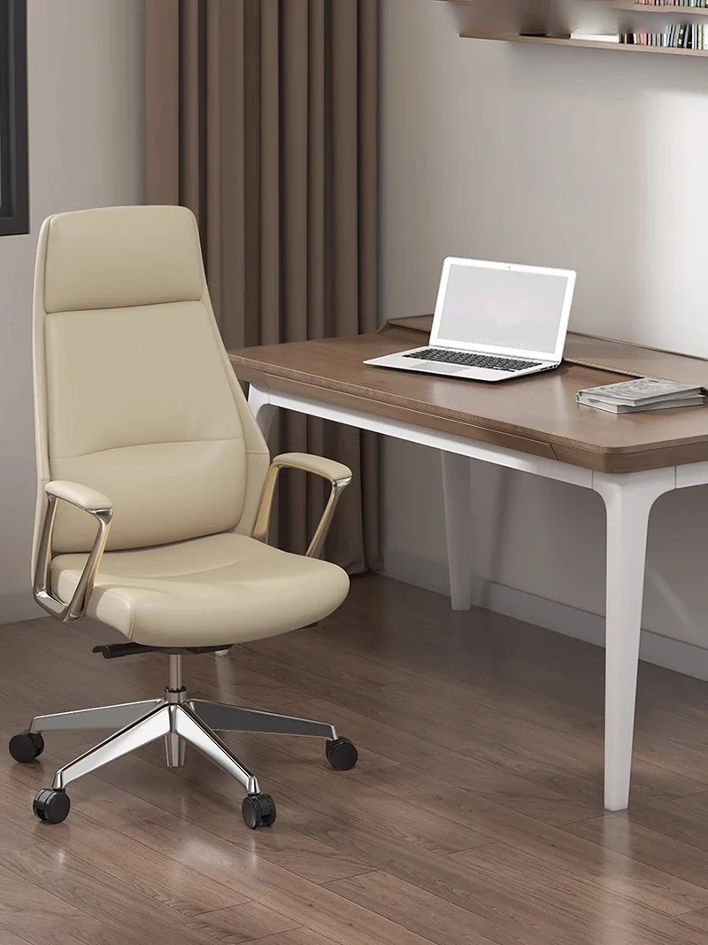 Luxurious Leather Office Chair Sedentary Comfort Home Work Gaming Chair Soft Executive Silla De Escritorio Office Furniture Girl
Luxurious Leather Office Chair Sedentary Comfort Home Work Gaming Chair Soft Executive Silla De Escritorio Office Furniture Girl
