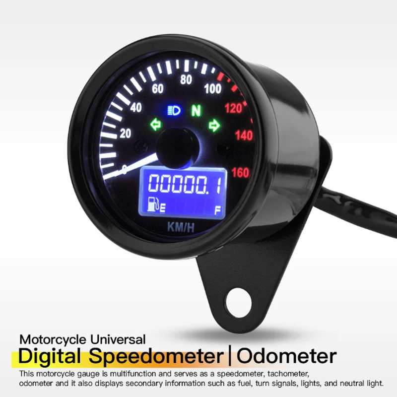 Modified Universal Multi-functional LED liquid crystal instrument for Cafe Racer Motorbike Motorcycle Speedometer 12V Odometer
Modified Universal Multi-functional LED liquid crystal instrument for Cafe Racer Motorbike Motorcycle Speedometer 12V Odometer