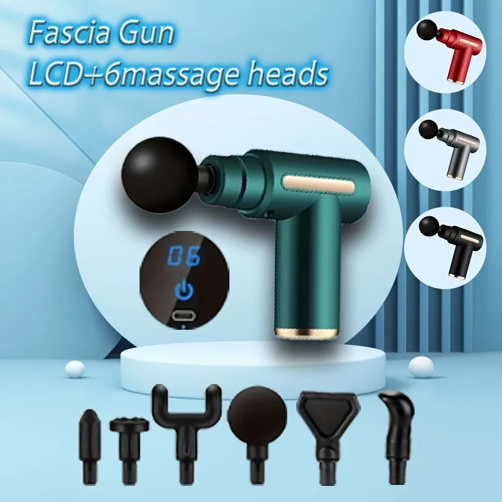 Массажер для глубоких тканей – перезаряжаемый USB-массажер-пистолет для фасций с 4 насадками и 6 скоростями для восстановления мышц
Массажер для глубоких тканей – перезаряжаемый USB-массажер-пистолет для фасций с 4 насадками и 6 скоростями для восстановления мышц