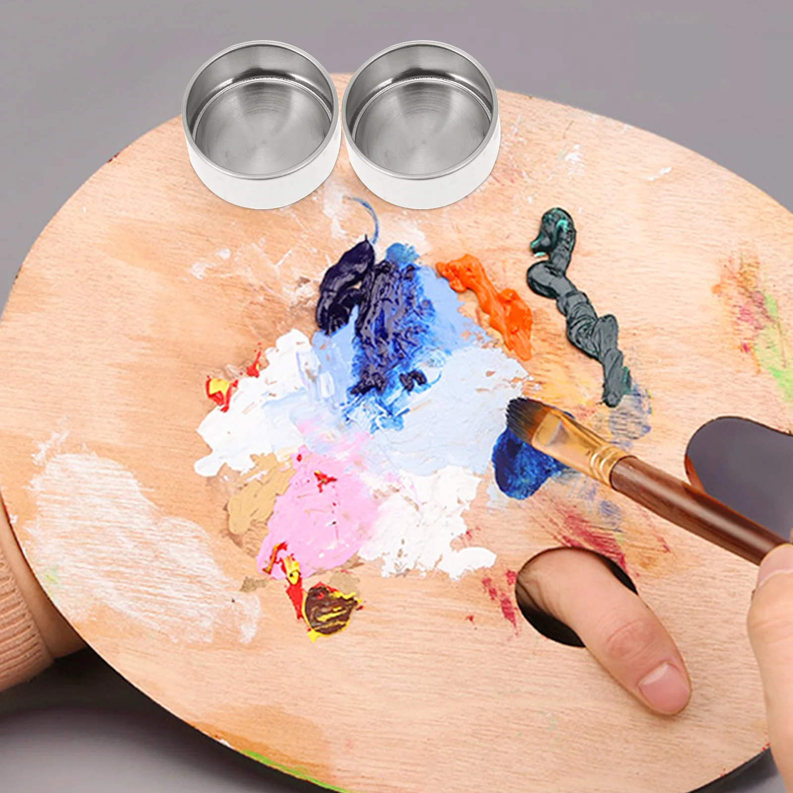 3Pcs Brush Washer Durable Painting Brush Cleaner Convenient Reusable Pen Washing Pot Container for Artists Pen Washing Pots
3Pcs Brush Washer Durable Painting Brush Cleaner Convenient Reusable Pen Washing Pot Container for Artists Pen Washing Pots