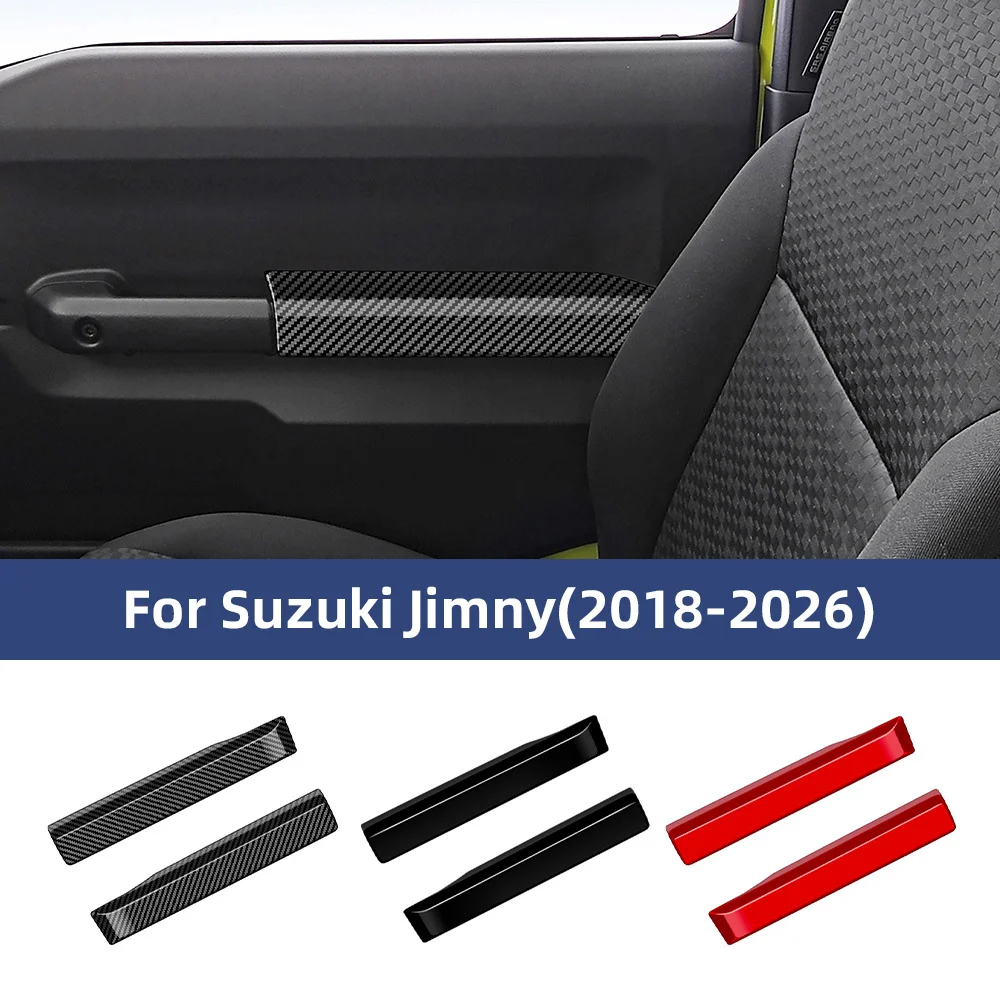 Rear Door Armrest Cover For Suzuki Jimny 2018 2019 2020-2026 3-Door Handle Protector Trim Interior Decoration Car Accessories
Rear Door Armrest Cover For Suzuki Jimny 2018 2019 2020-2026 3-Door Handle Protector Trim Interior Decoration Car Accessories