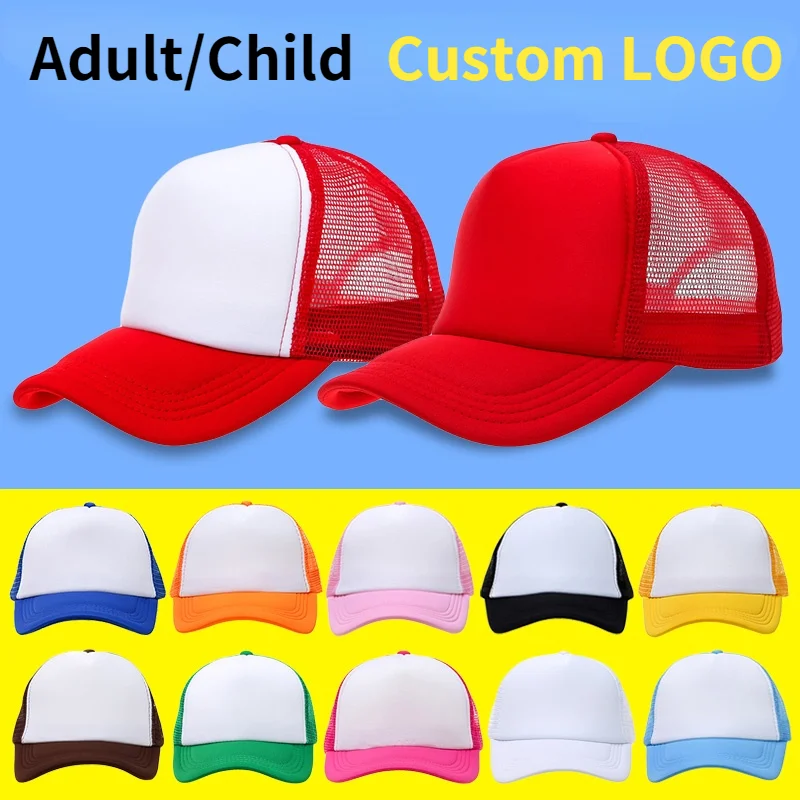 Customize Printing Photos AD 49Colors Trucker Hats Gorros Men Print Logo Summer Adjustable Mesh Cap For Adult Child Dropshipping
Customize Printing Photos AD 49Colors Trucker Hats Gorros Men Print Logo Summer Adjustable Mesh Cap For Adult Child Dropshipping