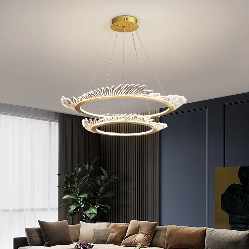 Modern minimalist living room chandelier designer, grand dining room phoenix feather lighting fixture, creative and personalized
Modern minimalist living room chandelier designer, grand dining room phoenix feather lighting fixture, creative and personalized