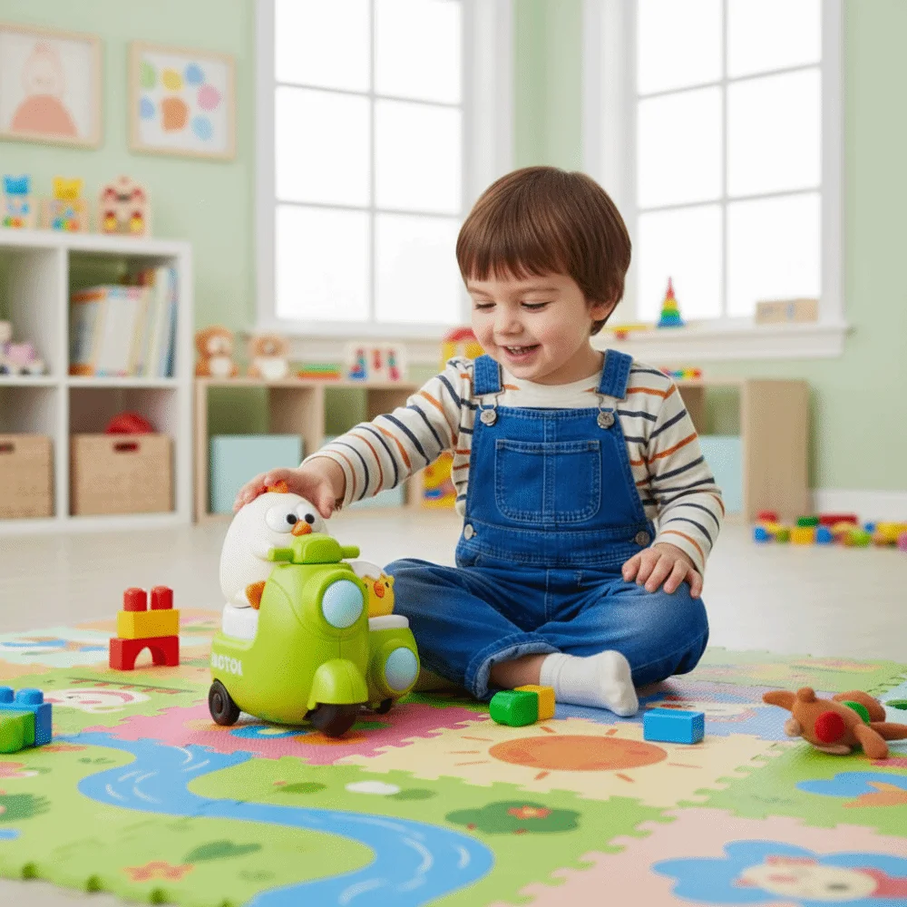 Cartoon Animal Design Press Tricycle Toy Soft Rubber Material Creative Pull Back Friction Car Fun Inertia Motor Cute Chick Shape
Cartoon Animal Design Press Tricycle Toy Soft Rubber Material Creative Pull Back Friction Car Fun Inertia Motor Cute Chick Shape