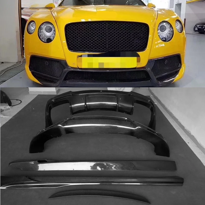 Carbon Fiber Frp v Style Car Body Kit Front Bumper Rear Bumper Side Skirts Rear Spoiler for Gt 12-16
Carbon Fiber Frp v Style Car Body Kit Front Bumper Rear Bumper Side Skirts Rear Spoiler for Gt 12-16