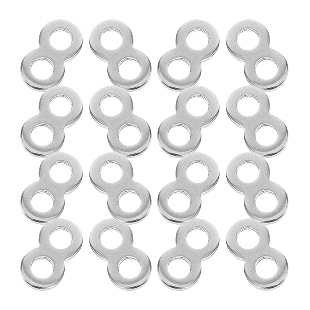 100pcs 8-Shaped Connector Stainless Steel Furniture Fasteners Tabletop Countertop 8 Figure Tabletop Fasteners
100pcs 8-Shaped Connector Stainless Steel Furniture Fasteners Tabletop Countertop 8 Figure Tabletop Fasteners