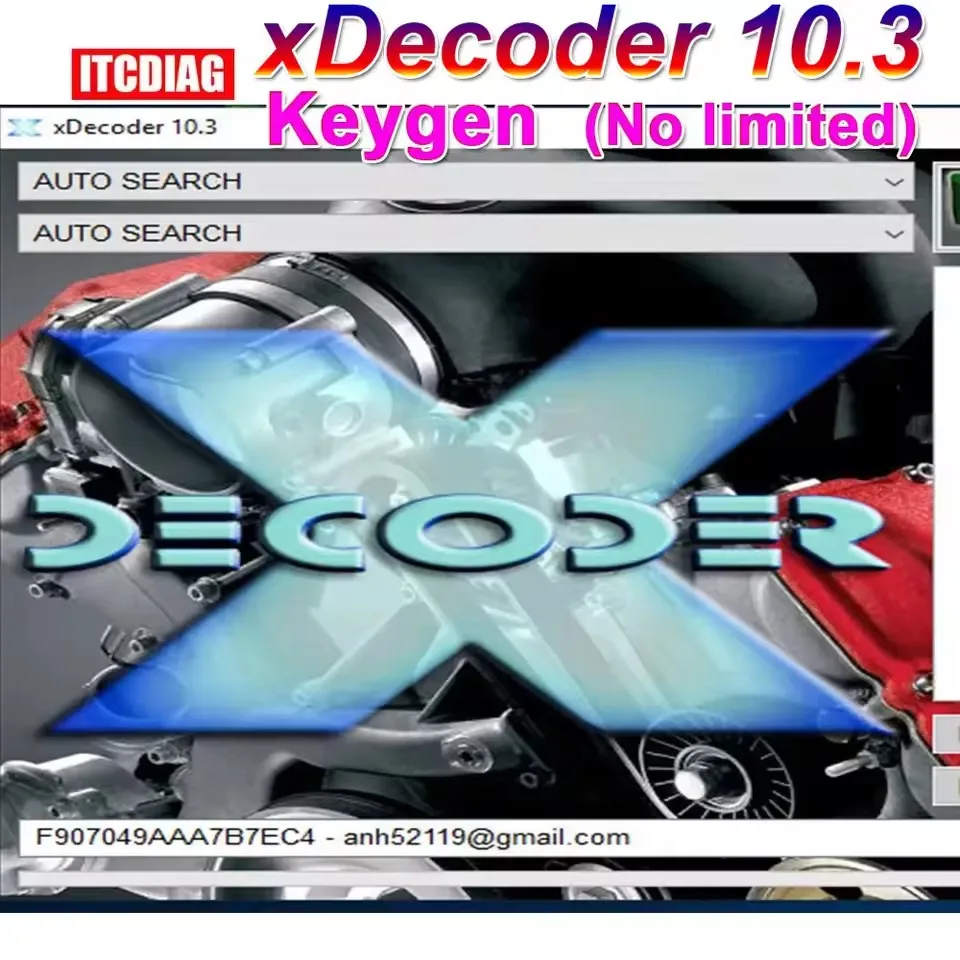 Обновление диагностического программного обеспечения Xdecoder 10.3 (полная версия) для Hyundai VAG EDC15 EDC16 EDC17 - удаление кодов неисправностей (DTC) с функцией Crack и Keygen (2023)
Обновление диагностического программного обеспечения Xdecoder 10.3 (полная версия) для Hyundai VAG EDC15 EDC16 EDC17 - удаление кодов неисправностей (DTC) с функцией Crack и Keygen (2023)