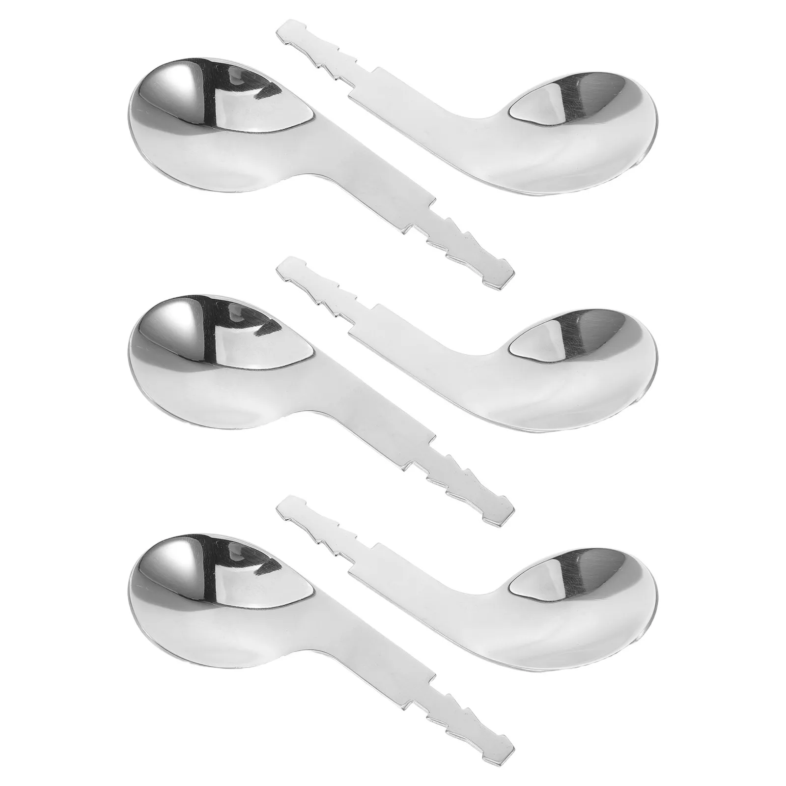 6Pcs Child Adaptive Spoon Head Stainless Steel Detachable Replacement Part Comfortable Grip Toddler Utensil for Daily Meals
6Pcs Child Adaptive Spoon Head Stainless Steel Detachable Replacement Part Comfortable Grip Toddler Utensil for Daily Meals