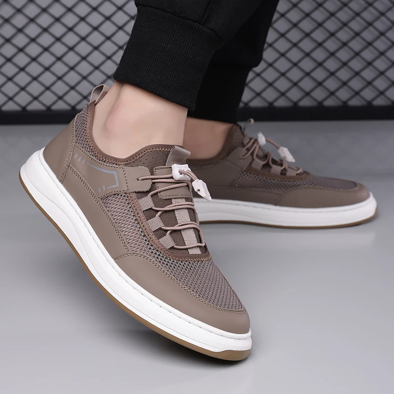 2026 New Arrival Slip-on Shoes, Top Grain Leather with Hollow Mesh Design, Soft Anti-slip Sole, Casual Outdoor Travel Footwear
2026 New Arrival Slip-on Shoes, Top Grain Leather with Hollow Mesh Design, Soft Anti-slip Sole, Casual Outdoor Travel Footwear