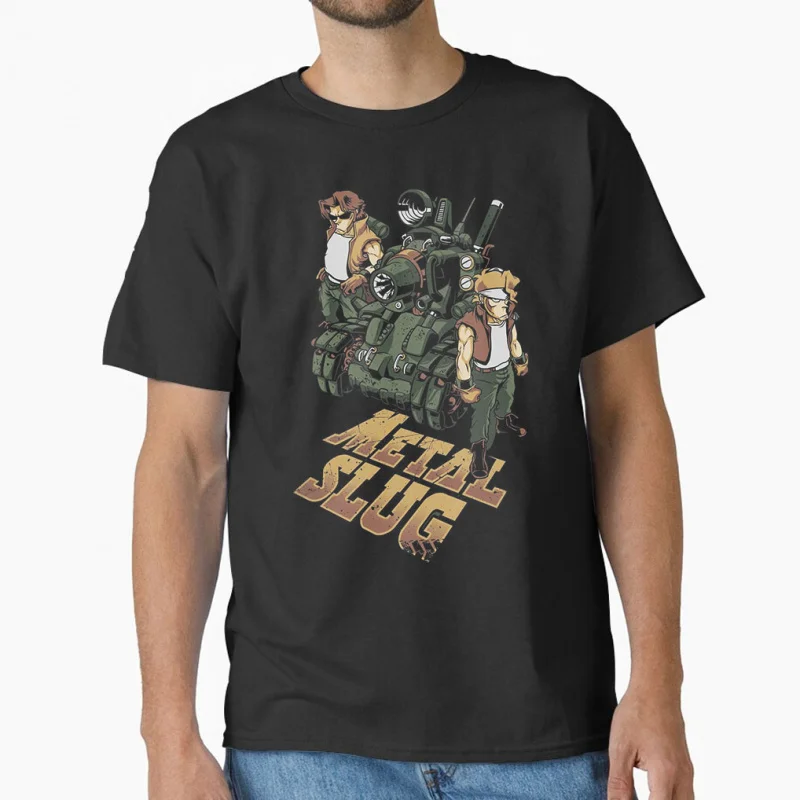 80s videogame Metal Slug Retro Arcade Full Army Shooting War Game gift T shirt for men Large size Tops S-6XL
80s videogame Metal Slug Retro Arcade Full Army Shooting War Game gift T shirt for men Large size Tops S-6XL