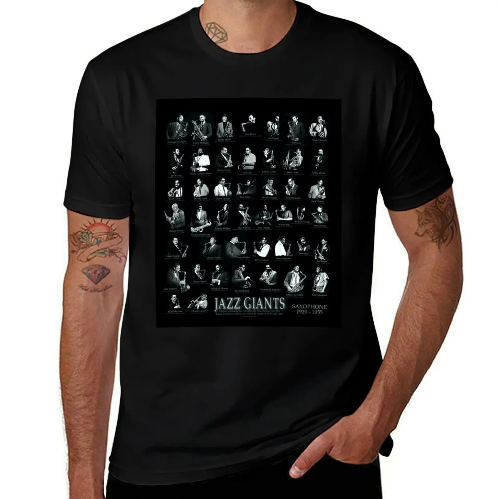 JAZZ GIANTS SAX,Coltrane,Young,Getz,Shorter,Pepper,Garbarek,Desmond T-Shirt man t shirt Funny t-shirt men t shirts high quality
JAZZ GIANTS SAX,Coltrane,Young,Getz,Shorter,Pepper,Garbarek,Desmond T-Shirt man t shirt Funny t-shirt men t shirts high quality