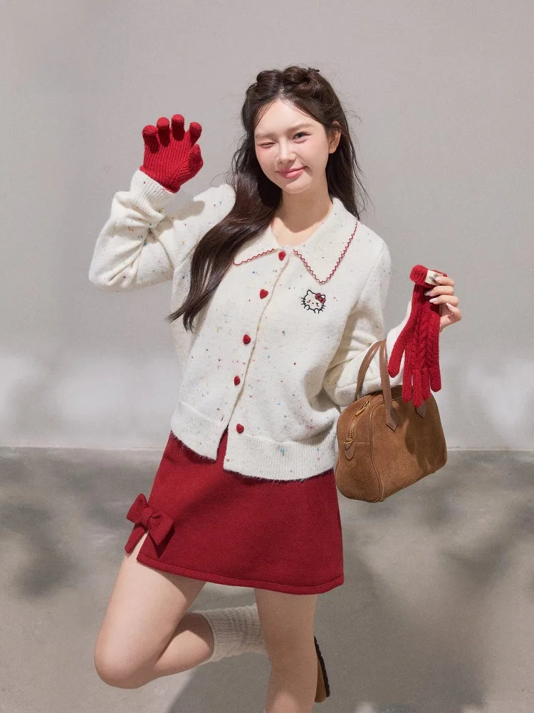 Свитер больших размеров, комплект джета, милый дизайн в горошек, корейский Sle для похудения, ранняя осень, красная юбка, ансамбль для плюс Si...
Свитер больших размеров, комплект джета, милый дизайн в горошек, корейский Sle для похудения, ранняя осень, красная юбка, ансамбль для плюс Si...