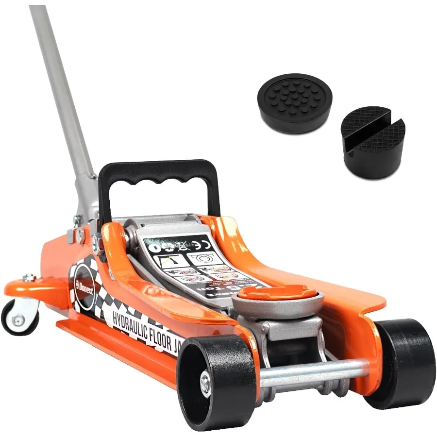 2.5 Ton Steel Floor Jack Low Profile Hydraulic Racing Floor Jack with Single Piston Lift Pump for Automotive Repair and Mainten
2.5 Ton Steel Floor Jack Low Profile Hydraulic Racing Floor Jack with Single Piston Lift Pump for Automotive Repair and Mainten