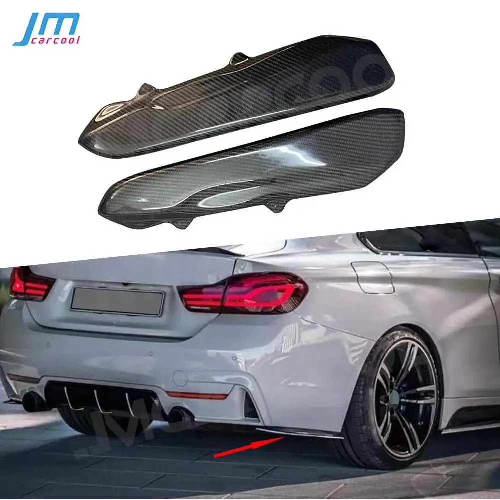 2PCS Rear Splitters Apron Bumper Diffuser Spoiler For BMW 4 Series F32 F33 F36 M Sport 2014 - 2019 Sport Style Carbon Fiber
2PCS Rear Splitters Apron Bumper Diffuser Spoiler For BMW 4 Series F32 F33 F36 M Sport 2014 - 2019 Sport Style Carbon Fiber