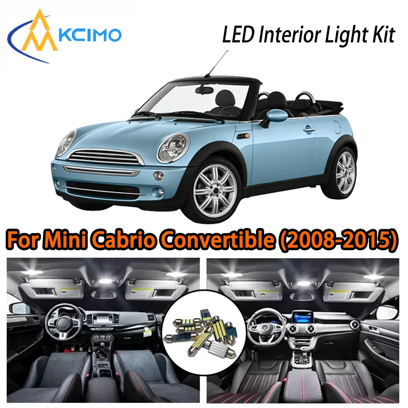 KCIMO For Mini Cabrio Convertible R57 (2008-2015) Premium LED Interior Kit - 2 Colors , Quick Installation, Long-Lasting
KCIMO For Mini Cabrio Convertible R57 (2008-2015) Premium LED Interior Kit - 2 Colors , Quick Installation, Long-Lasting