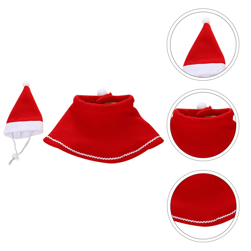 1 set Christmas Costume Set Dog Cat Hat Cloak Lightweight Pet Cosplay Clothes For Party Festival Gift Pet Cape Hat Set
1 set Christmas Costume Set Dog Cat Hat Cloak Lightweight Pet Cosplay Clothes For Party Festival Gift Pet Cape Hat Set