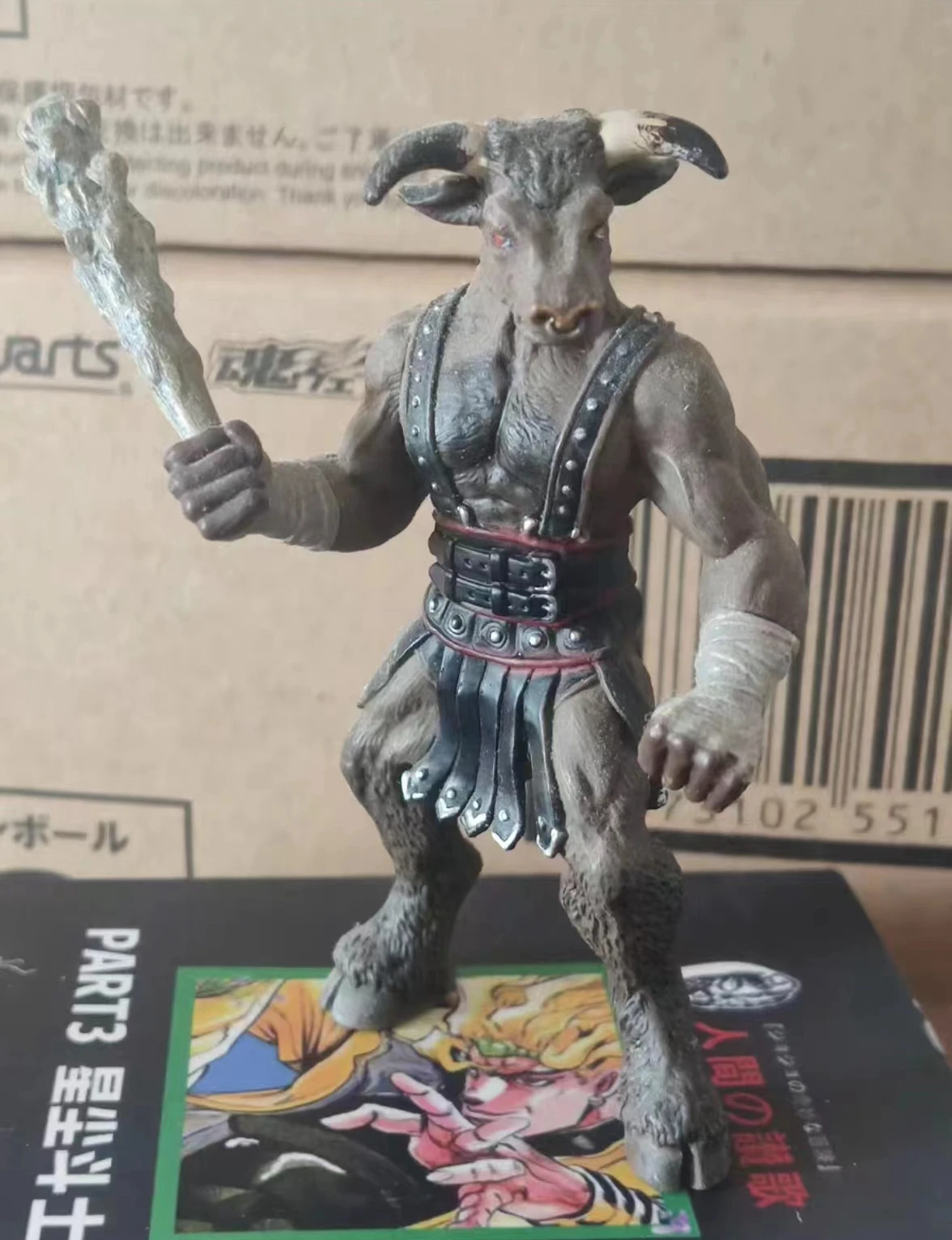3.75 inch pvc figure model toy bull monster Minotaur doll model bullhead greek myth out of print
3.75 inch pvc figure model toy bull monster Minotaur doll model bullhead greek myth out of print