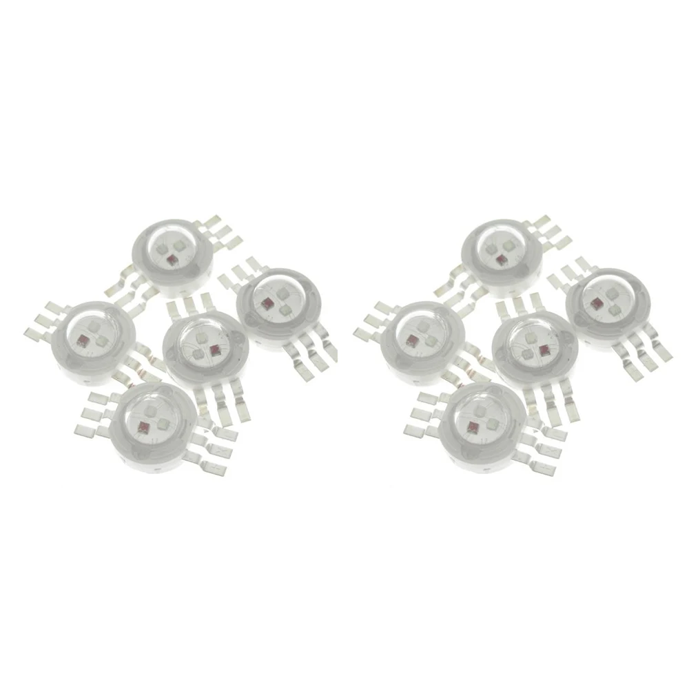 10Pcs 3X3W High Power RGB Red Green Blue LED Light Lamp Energy Saving Lamp Beads Bulbs 6PIN 45MIL 3W High Power Chip
10Pcs 3X3W High Power RGB Red Green Blue LED Light Lamp Energy Saving Lamp Beads Bulbs 6PIN 45MIL 3W High Power Chip
