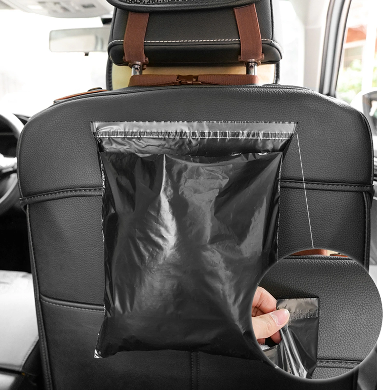 Disposable Car Trash Bag Easy Stickon Waterproof Leakproof Portable Auto Vomit Garbage Can Bags for Car Office Home Kitchen
Disposable Car Trash Bag Easy Stickon Waterproof Leakproof Portable Auto Vomit Garbage Can Bags for Car Office Home Kitchen